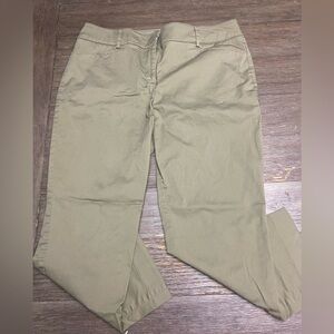 7th Avenue New York Pants Womens 10 Green Military Combat Tactical Pants Slacks